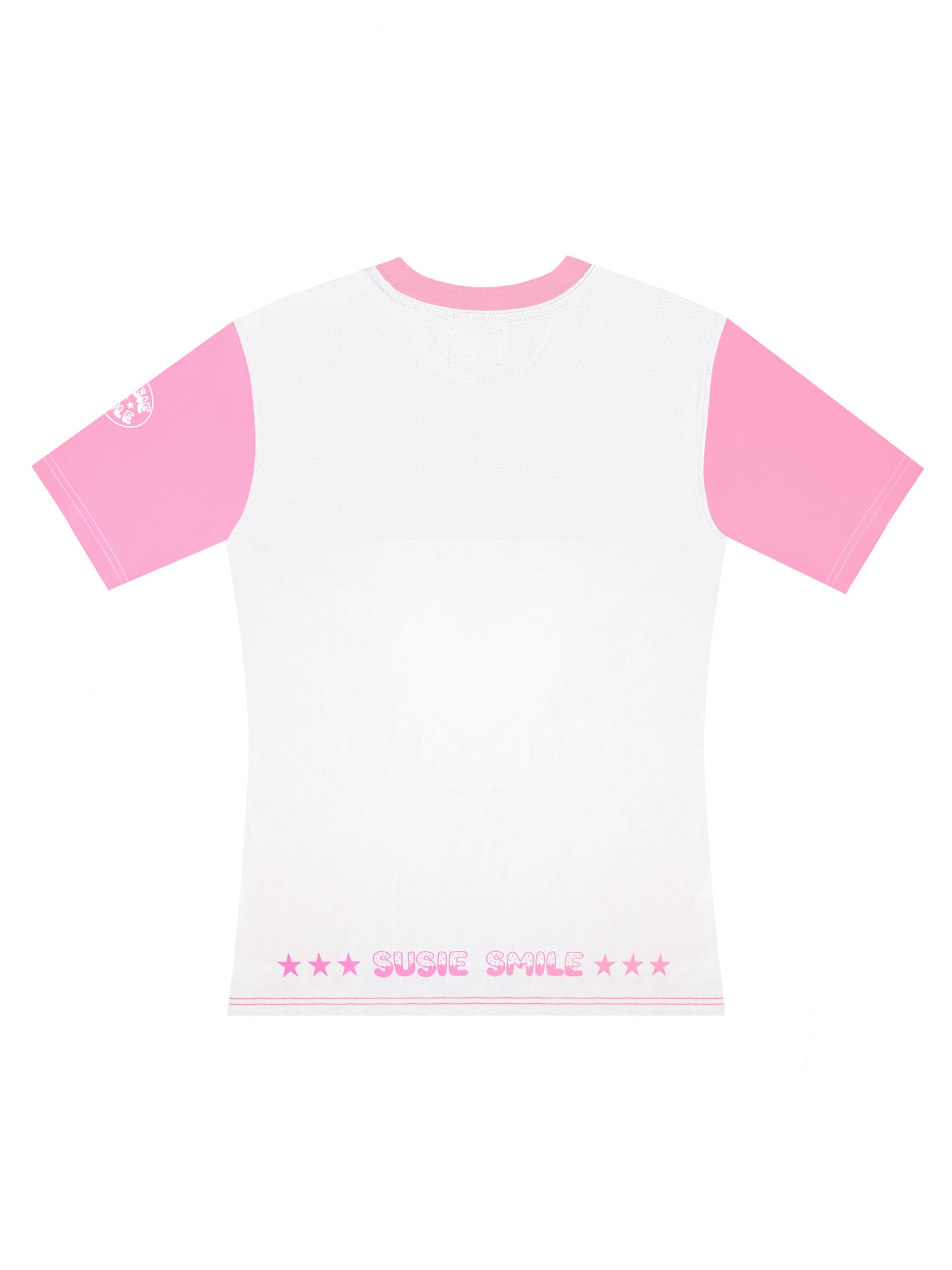 Tailliertes T-Shirt "Peace on Earth"