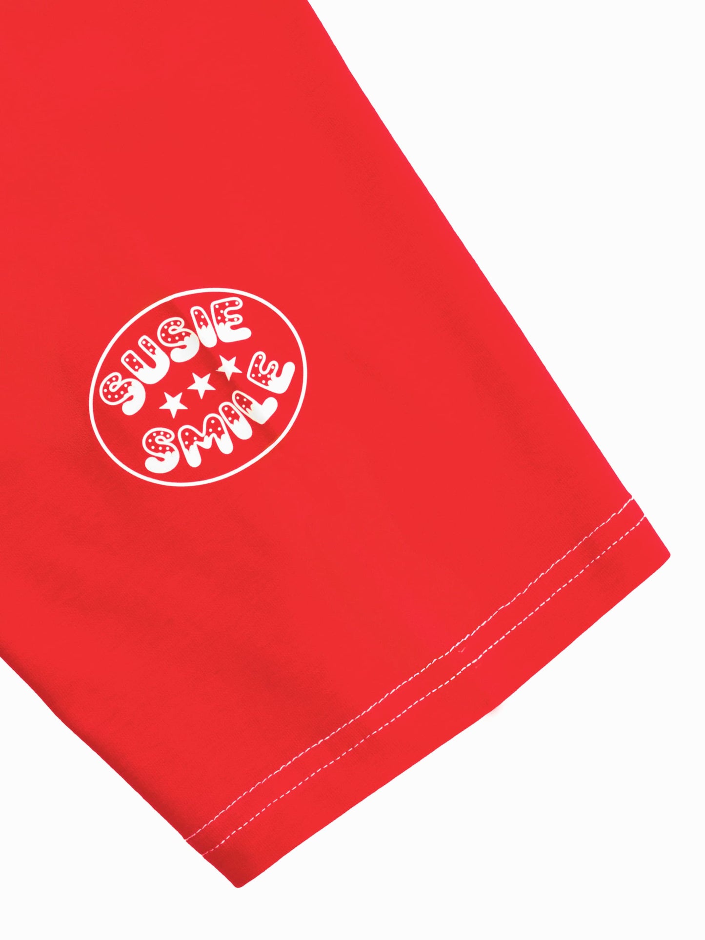 Tailliertes T-Shirt "I LOVE YOU"