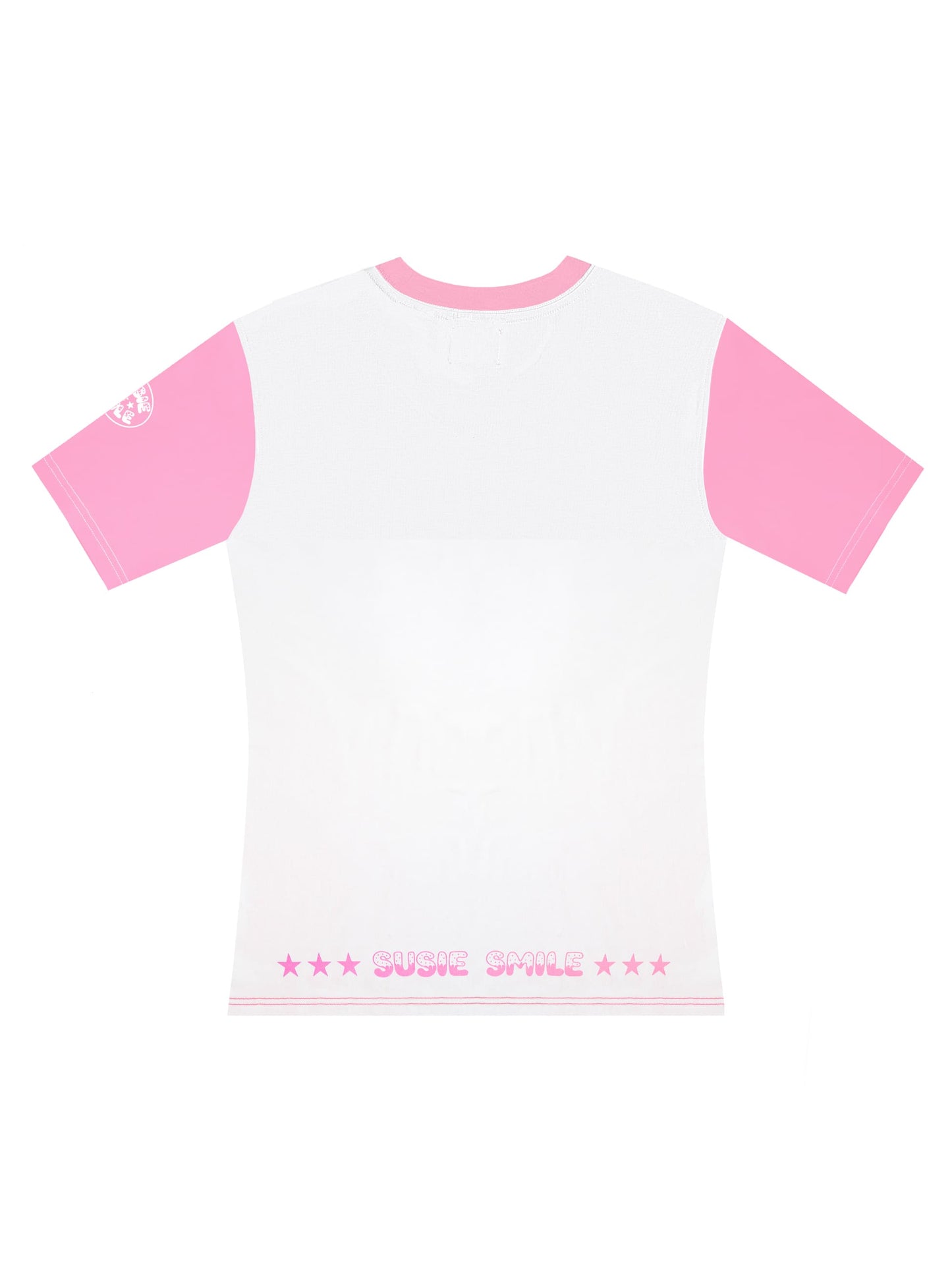 Tailliertes T-Shirt "Peace on Earth"